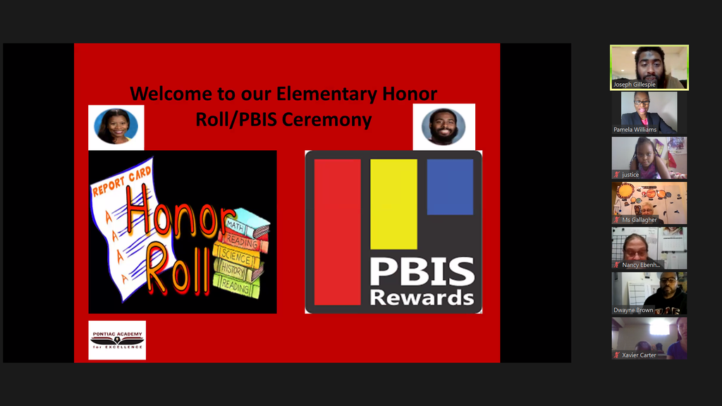 Honor Roll/PBIS